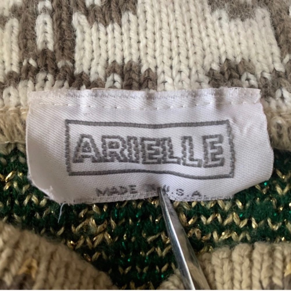 vintage Arielle metallic knit sweater - Picture 9 of 12